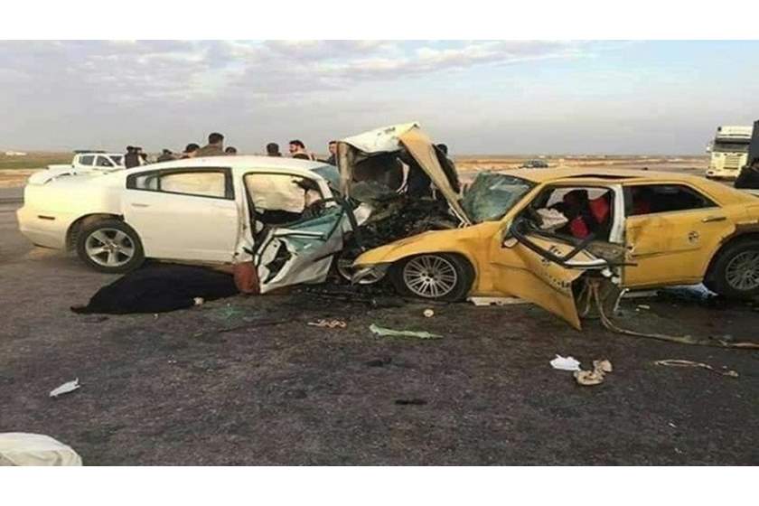 حادث سير مروع يودي بحياة اربعة اشخاص وجرح ثلاثة اخرون