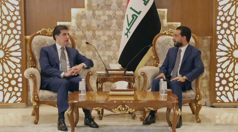 رئيس مجلس النواب يستقبل رئيس إقليم كردستان