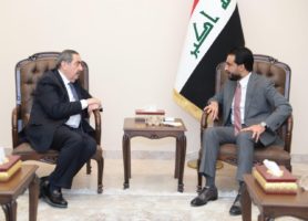 رئيس مجلس النواب يستقبل هوشيار زيباري ويبحث معه اهمية التعديلات الدستورية