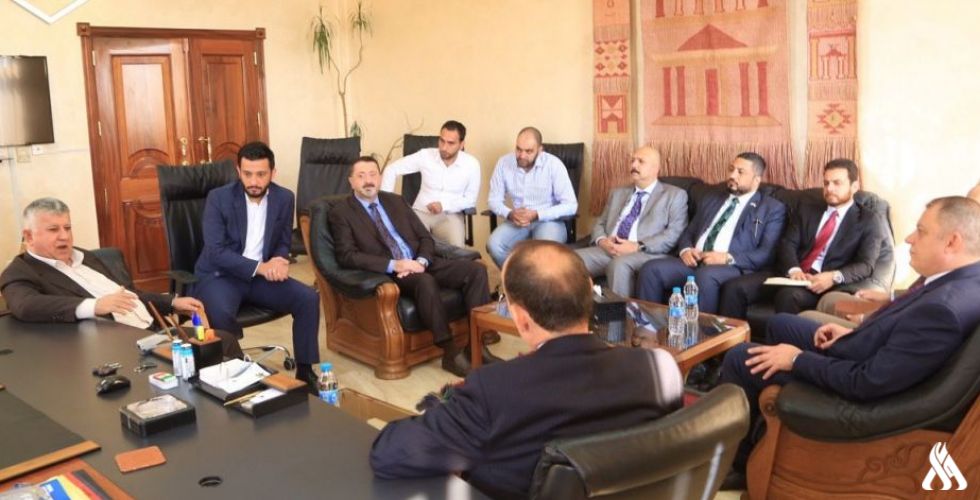اتحاد الكرة يبحث مع نظيره الاردني آلية مباراتي الوطني في التصفيات المزدوجة
