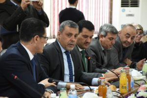 محافظ بغداد يعقد اجتماع موسع في وزارة التخطيط لبحث الاسراع بتنفيذ مشاريع المجاري الأربعة الاستراتيجية