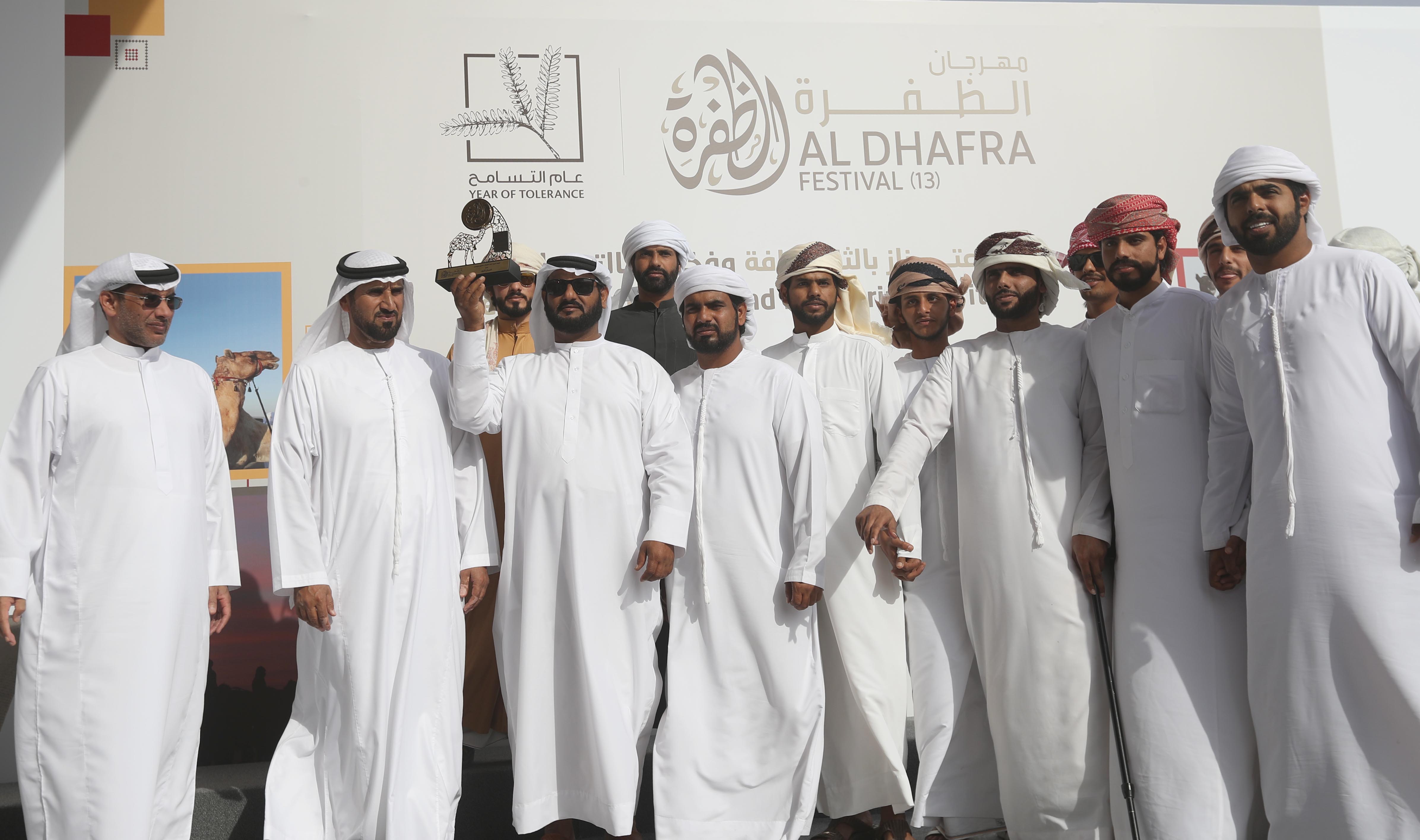 مهرجان الظفرة 2019 يتوج الفائزين في أشواط الشرايا “لقايا وإيذاع” لأبناء القبائل