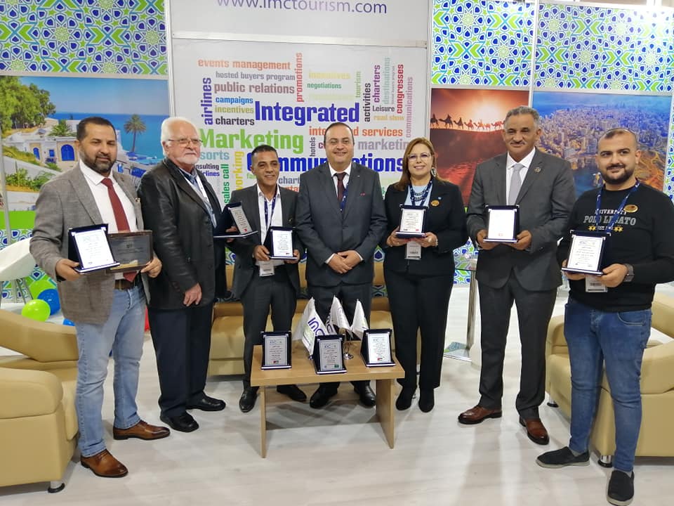بالصور.. حفل تكريم جائزة IMC 2019 للفعاليات السياحية في ازمير التركية