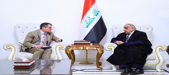خلال لقائه سفير الاتحاد الاوروبي .. عبد المهدي يؤكد على سعي العراق لاقامة افضل العلاقات مع الجميع