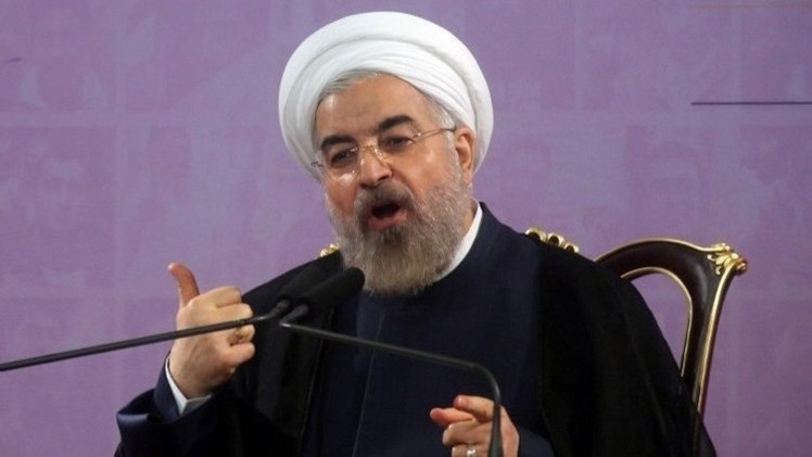 الرئيس الايراني : العلاقات مع روسيا آخذة بالنمو خلافا لرغبة امريكا