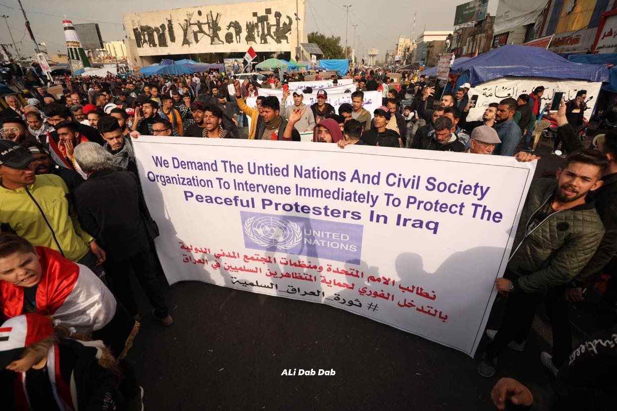 صور: تظاهرات ساحة التحرير المليونية استجابة لدعوة منظمات و أطراف عديدة