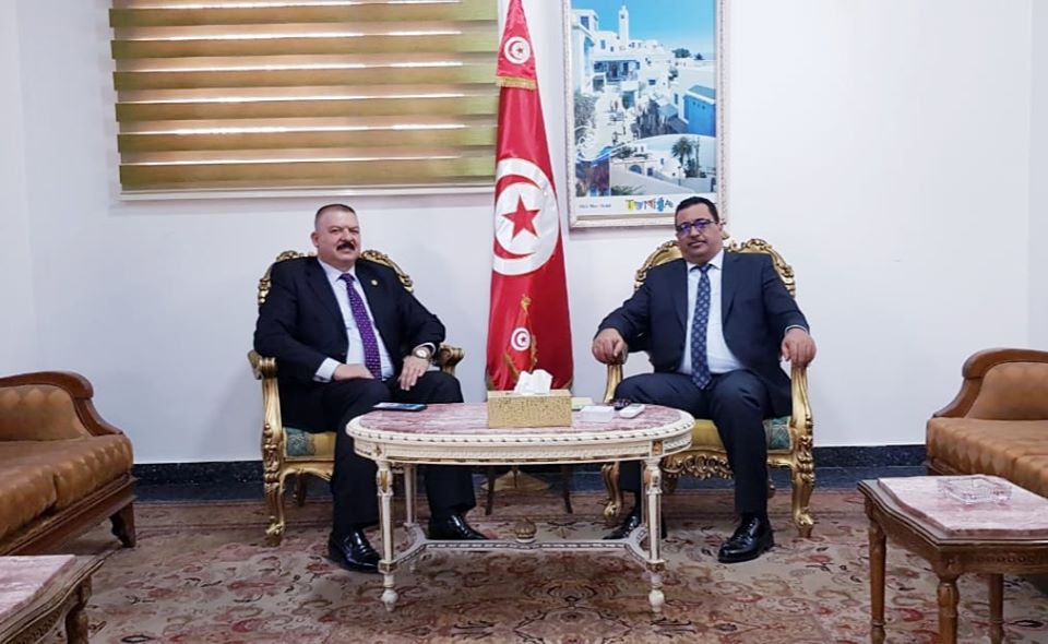 الدكتور علاء النوري يبحث مع السفير التونسي آفاق التعاون الاقتصادي وسبل تفعيل الاتفاقيات التجارية بين العراق وتونس