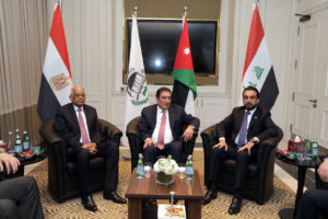رئيس مجلس النواب يبحث مع نظيريه الاردني والمصري مقررات المؤتمر الطارئ للاتحاد البرلماني العربي