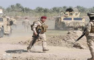 قصف تجمعات لخلايا داعش على الحدود بين ديالى وصلاح الدين
