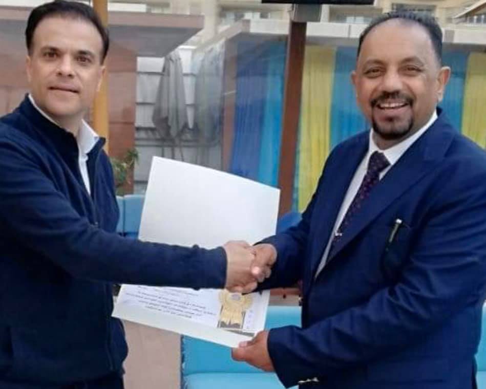 شبكة الإخاء للسلام وحقوق الانسان تكرم عدداً من الشخصيات العراقية المؤثرة في المجال الثقافي والإنساني والإعلامي في القاهرة