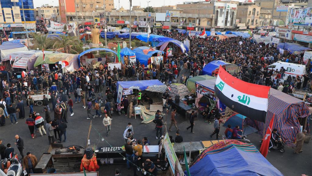 متظاهرو الناصريـة .. على الحكومـة بتوفير الظروف المناسبـة لعودة الطلبة الى مقاعدهم الدراسية