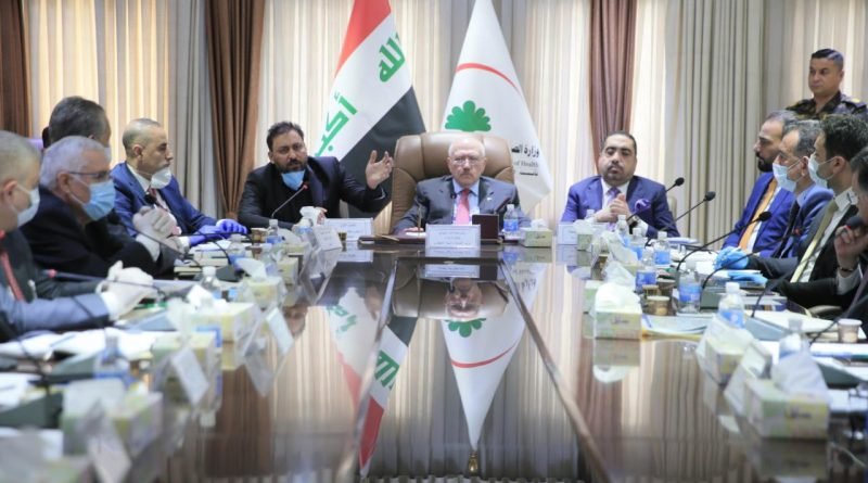 الكعبي يوصي بحماية الكوادر الصحية بإعتبارهم حائط الصد الاول ويطالب بتهيئة اماكن بديلة للعزل الصحي