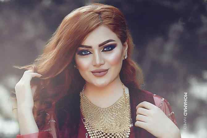 ملكة جمال السليمانية تكشف عن اصابتها بفيروس كورونا +صورة