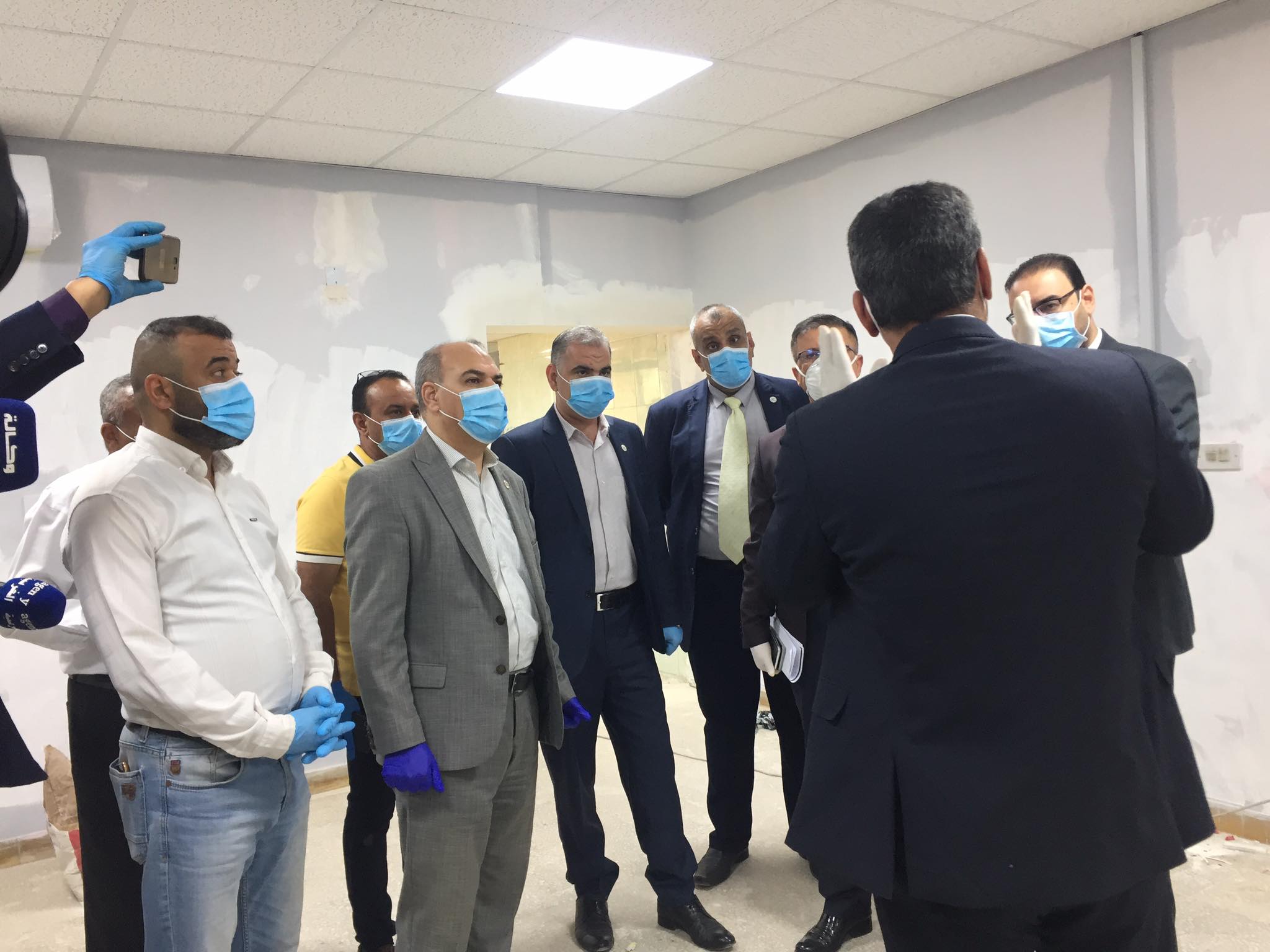بمبادرة من المجلس الاقتصادي العراقي .. توسيع عدد من ردهات مستشفى ابن الخطيب المخصصة لعلاج مصابي جائحة فايروس COVID19