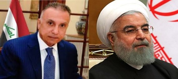 الكاظمي يتلقى اتصالا هاتفيا من روحاني والاخير يؤكد الى التطلع بفتح المنافذ الحدودية للحركة التجارية