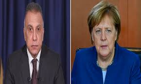 ميركل والكاظمي يتفقان على تطوير التعاون الاقتصادي …وتدعوه لزيارة المانيا