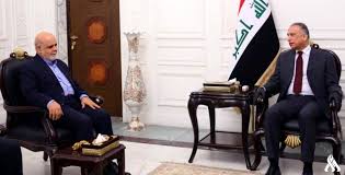 الكاظمي للسفير الإيراني : العراق لن يكون ممرا أو مقر اللارهاب والحرص على اقامة افضل العلاقات بين البلدين