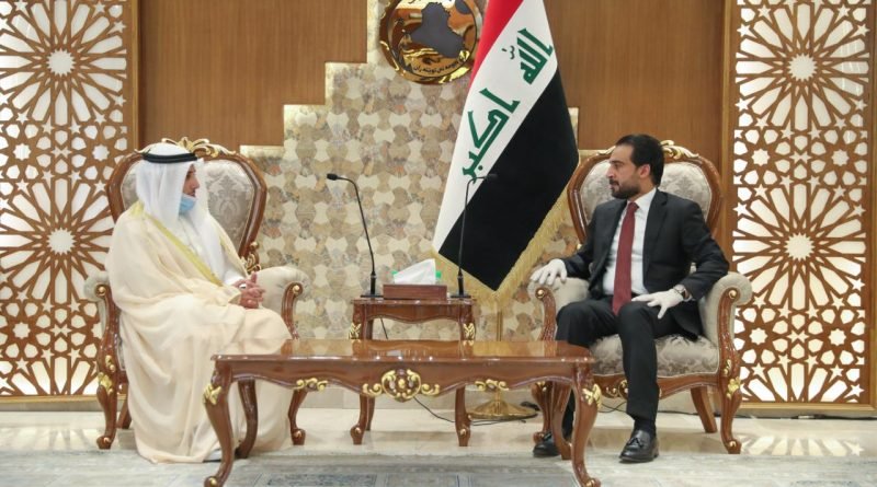 رئيس مجلس النواب يستقبل وزير الخارجية الكويتي