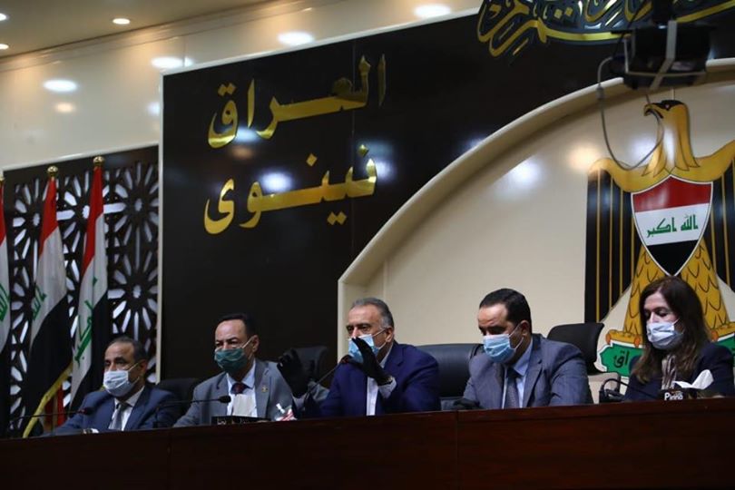 رئيس مجلس الوزراء مصطفى الكاظمي يلتقي ممثلي عشائر ووجهاء محافظة نينوى