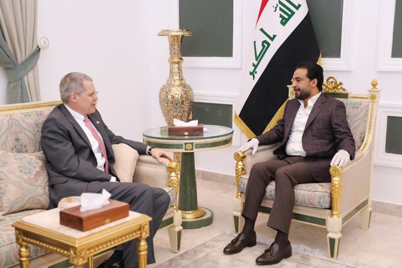 رئيس مجلس النواب يستقبل السفير الأميركي