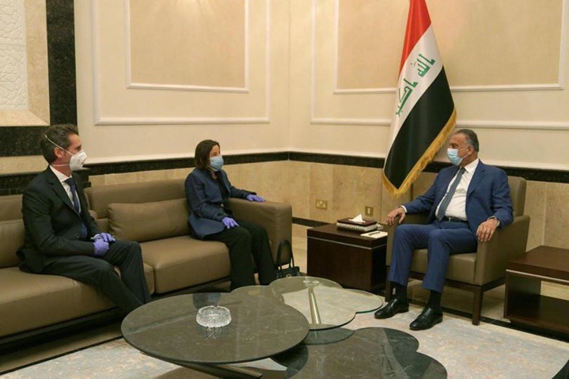 رئيس مجلس الوزراء مصطفى الكاظمي يتسلّم رسالة خطية من نظيره الأسترالي