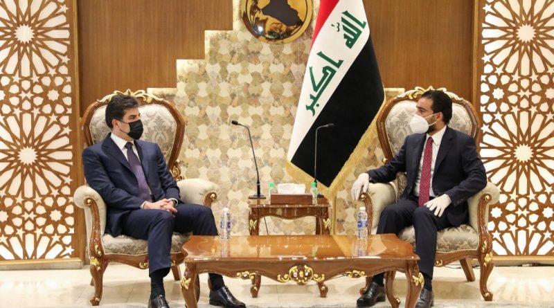 رئيس مجلس النواب يستقبل رئيس إقليم كردستان