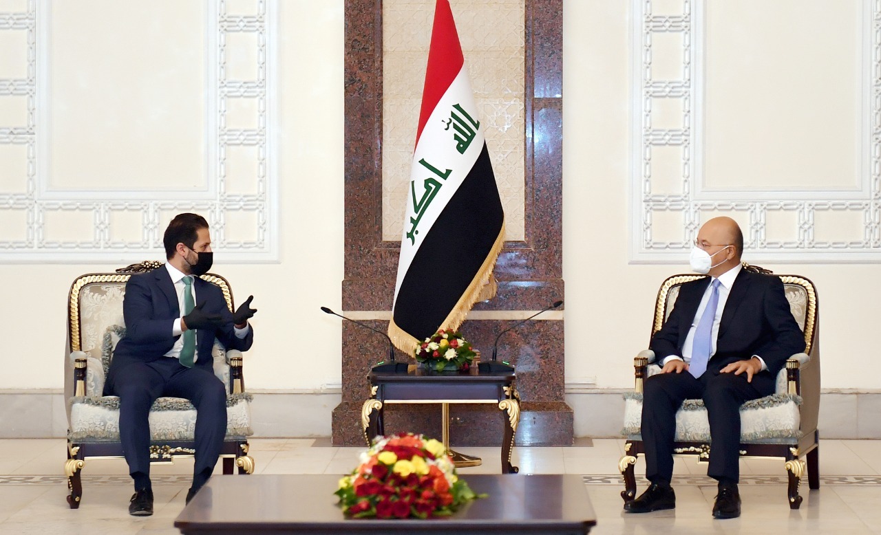 رئيس الجمهورية يستقبل وفد إقليم كردستان