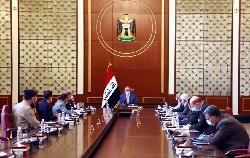 رئيس مجلس الوزراء مصطفى الكاظمي يترأس اجتماعاً للمجلس الوزاري للأمن الوطني