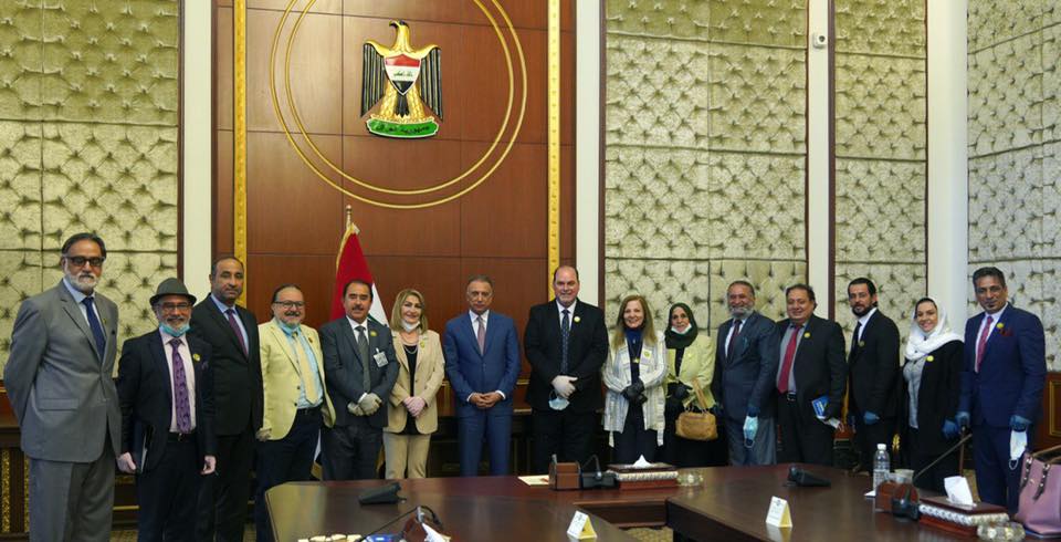 رئيس مجلس الوزراء مصطفى الكاظمي يلتقي نخبة من الفنانين العراقيين