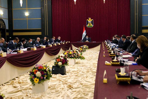 رئيس مجلس الوزراء مصطفى الكاظمي يترأس جلسة مجلس الوزراء المنعقدة في محافظة البصرة