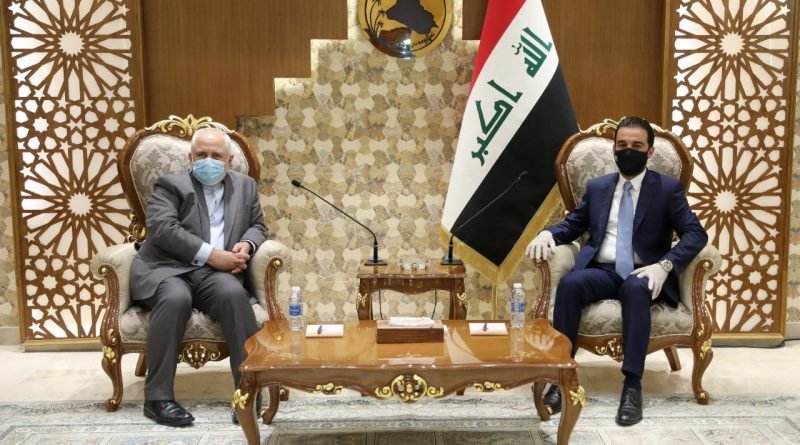 رئيس مجلس النواب يستقبل وزير الخارجية الإيراني