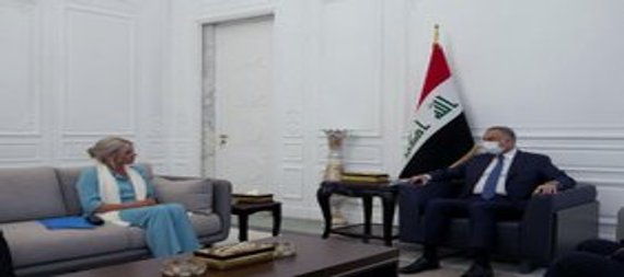 الكاظمي لبلاسخارت : واجبنا حماية سلمية التظاهرات .. وعازمون على اجراء انتخابات تلبي تطلعات العراقيين
