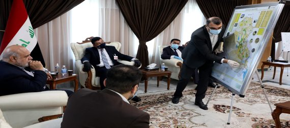وزير الموارد المائية يطالب ايران بزيادة الاطلاقات المائية من نهر الكارون