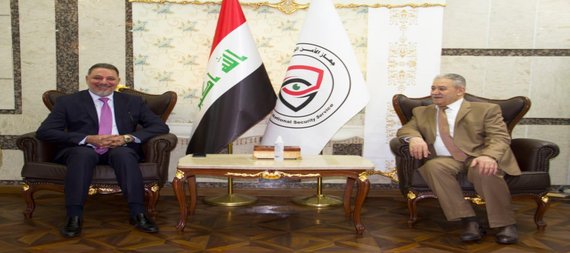 عبد الغني الاسدي يبحث مع رئيس هيئة المساءلة والعدالة الوضع السياسي والامني والتعاون المشترك