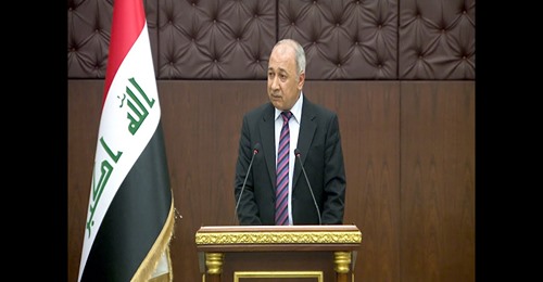 المؤتمر الصحفي لمستشار رئيس الوزراء د. هشام داود للاعلان عن قائمة شهداء حركة تشرين الاحتجاجية