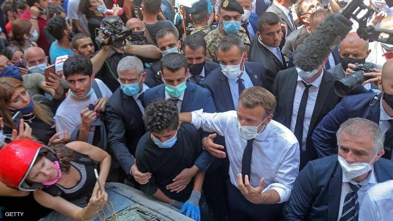 ماكرون من الجميزة: سأطرح مبادرة سياسية جديدة على اللبنانيين