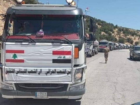 العراق يعلن تجهيز لبنان اكثر من مليون لتر من مادة زيت الغاز