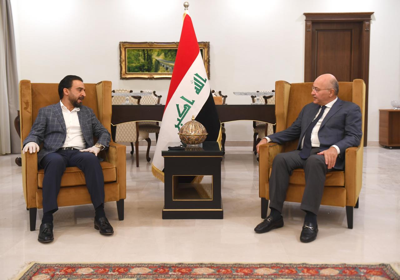 رئيس الجمهورية يستقبل رئيس مجلس النواب ويؤكد على إجراء الانتخابات المبكرة