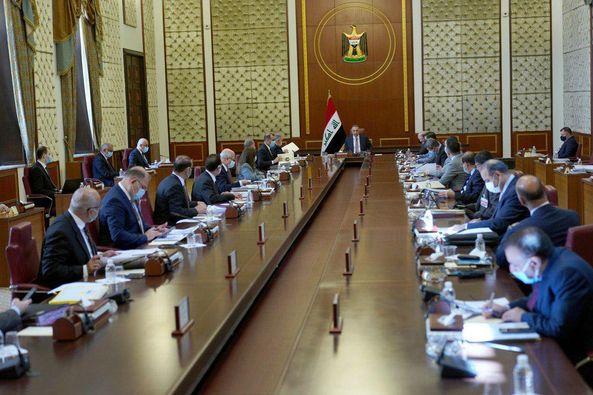 مجلس الوزراء يعقد جلسة اعتيادية برئاسة رئيس مجلس الوزراء مصطفى الكاظمي