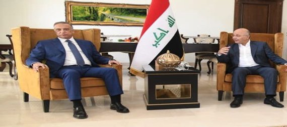 الكاظمي يبحث مع رئيس الجمهورية آخر التحضيرات والجهود لاجراء الانتخابات النيابية