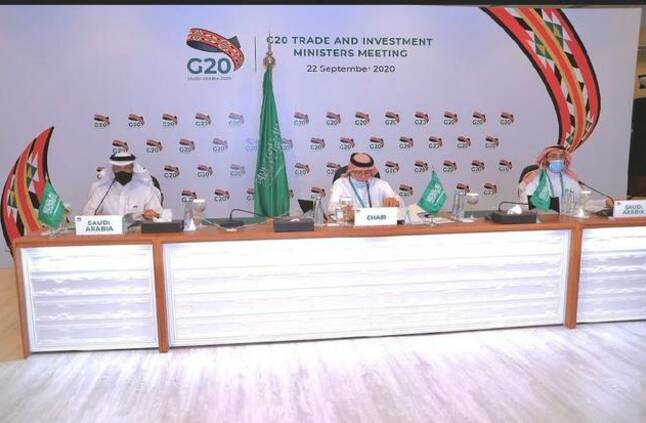 كلمة وزير التجارة ووزيرالاستثمار السعودي في الاجتماع الأخير لوزراء التجارة والاستثمارفي مجموعة العشرين