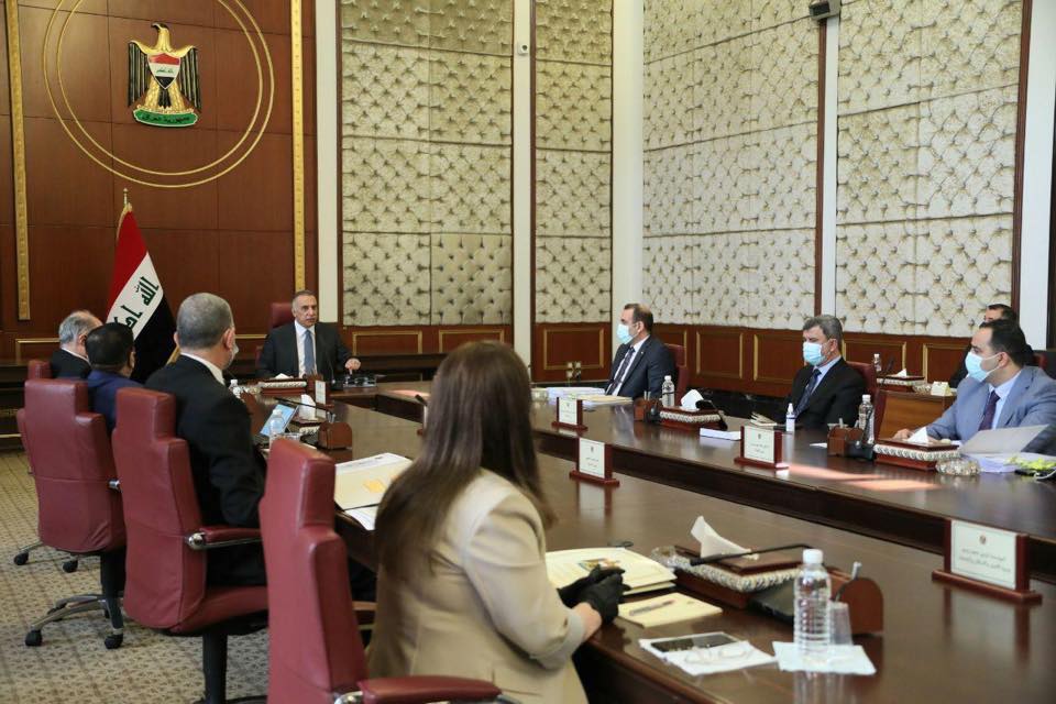 مجلس الوزراء يعقد جلسة اعتيادية برئاسة رئيس مجلس الوزراء مصطفى الكاظمي