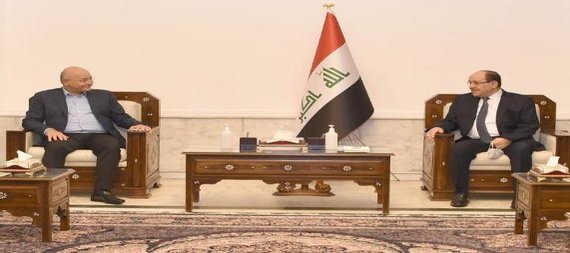 المالكي وصالح يؤكدان اهمية تحقيق التفاهم الوطني واجراء انتخابات نزيهة