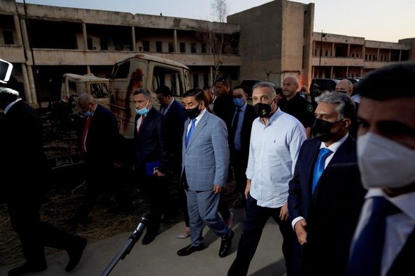 الكاظمي يزور أحد مواقع جريمة الأنفال خلال زيارته إقليم كردستان