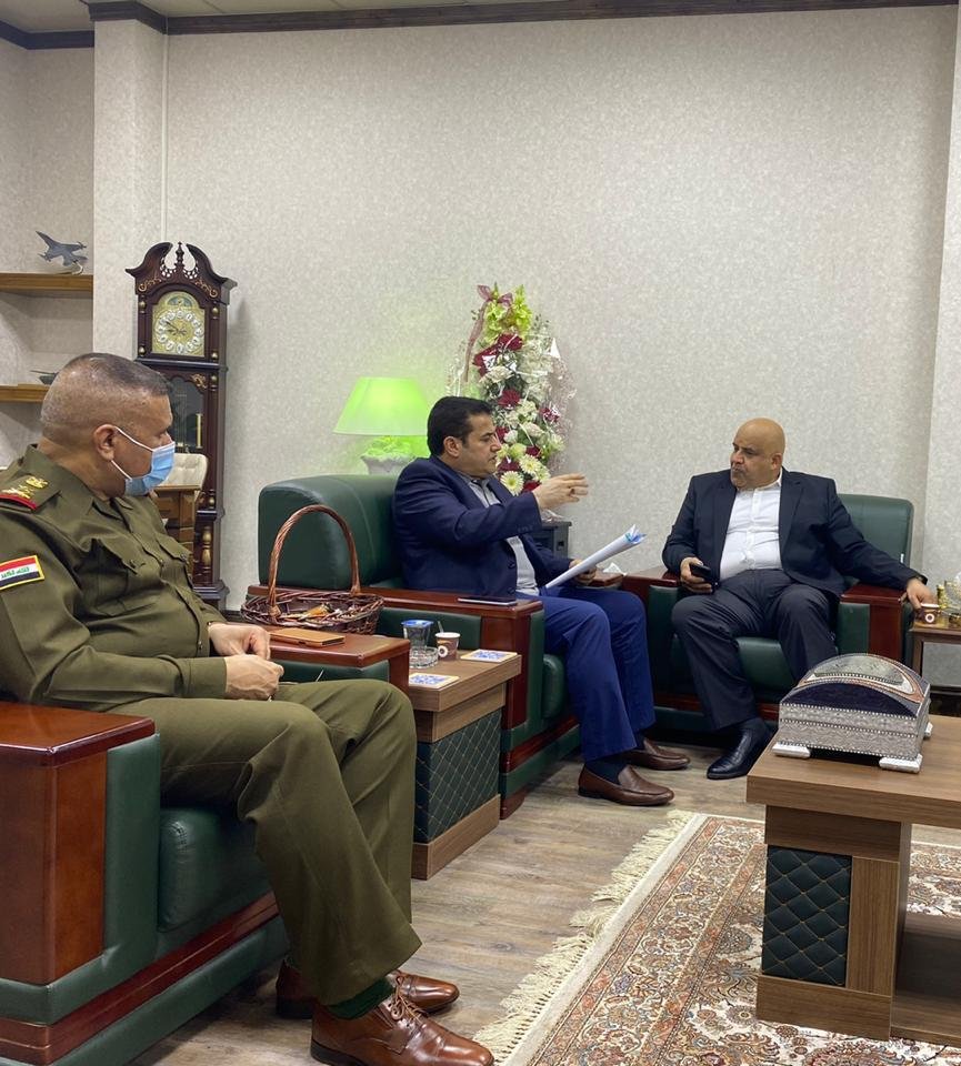 الاعرجي يجتمع مع محافظ صلاح الدين على خلفية حادثة الفرحاتية ويؤكد المباشرة بالتحقيق