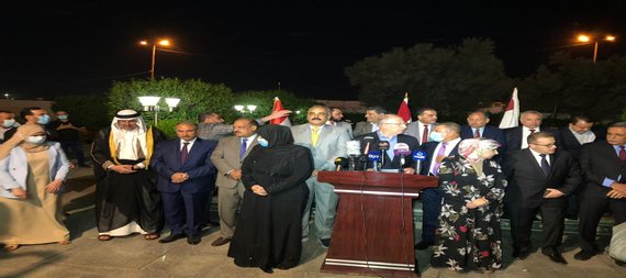 أسامة النجيفي في مؤتمر صحفي : 35 نائبا إتفقوا على تشكيل جبهة برلمانية لوقف التداعي وانصاف المظلومين من مواطنينا
