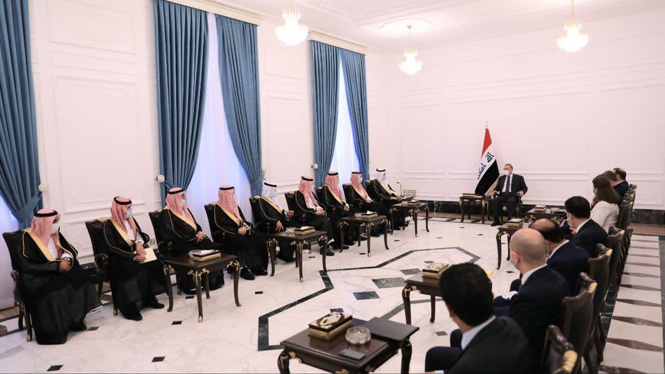 الكاظمي يستقبل أعضاء المجلس التنسيقي العراقي السعودي