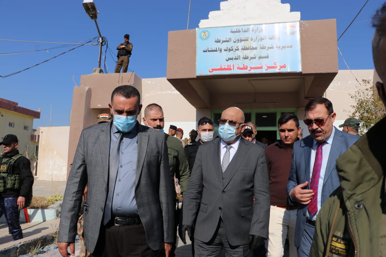 العاني والجبوري وحربيه يتفقدون عدد من مشاريع صندوق اعادة اعمار المناطق المتضررة من العمليات الارهابية