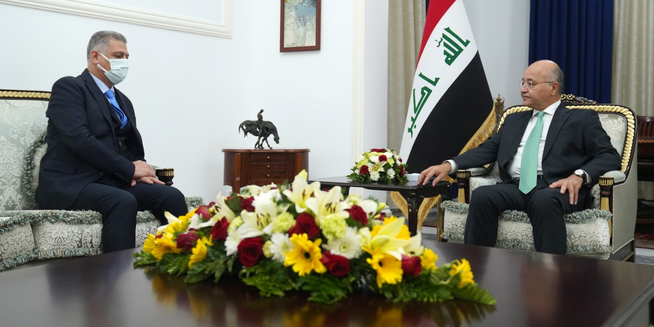 رئيس الجمهورية يؤكد ضرورة معالجة المسائل العالقة في كركوك وفق الدستور وإرادة أهلها وحماية التعايش السلمي بين مكوناتها