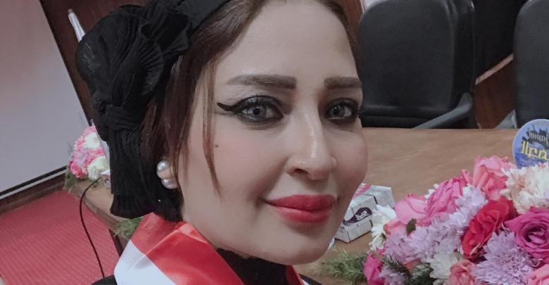 نور المرشدي تبهر المصريين وتحصل على درجة الأمتياز في الماجستير من جامعة المنصورة